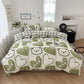 Cartoon Four Piece Single Dormitory Bedding Set