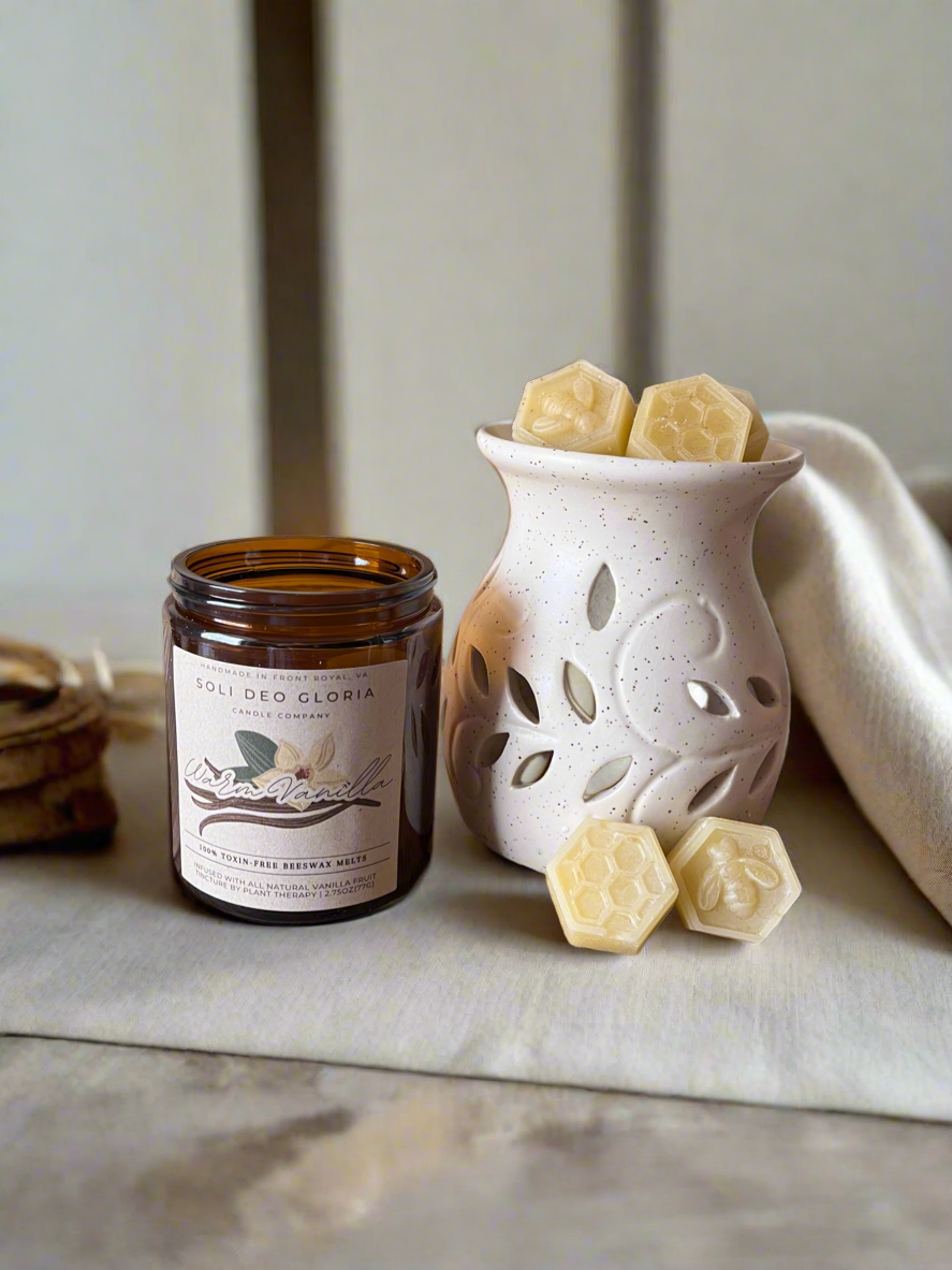 Beeswax Wax Melts with Natural Essential Oils