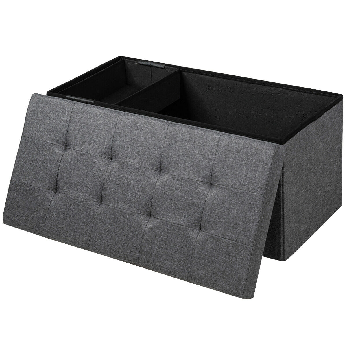 31.5 Inch Foldable Fabric Storage Organizer with Removable Bin