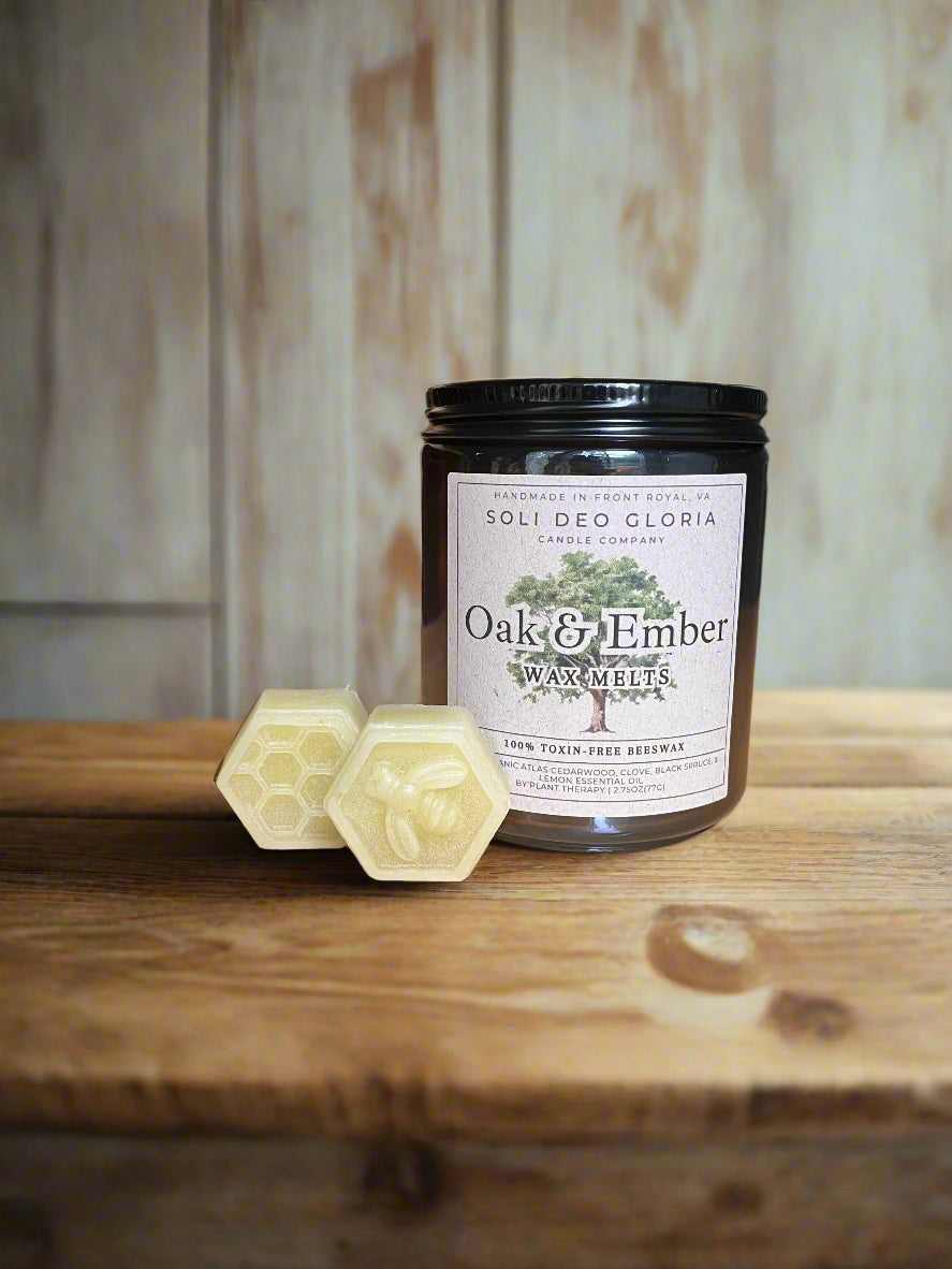 Beeswax Wax Melts with Natural Essential Oils
