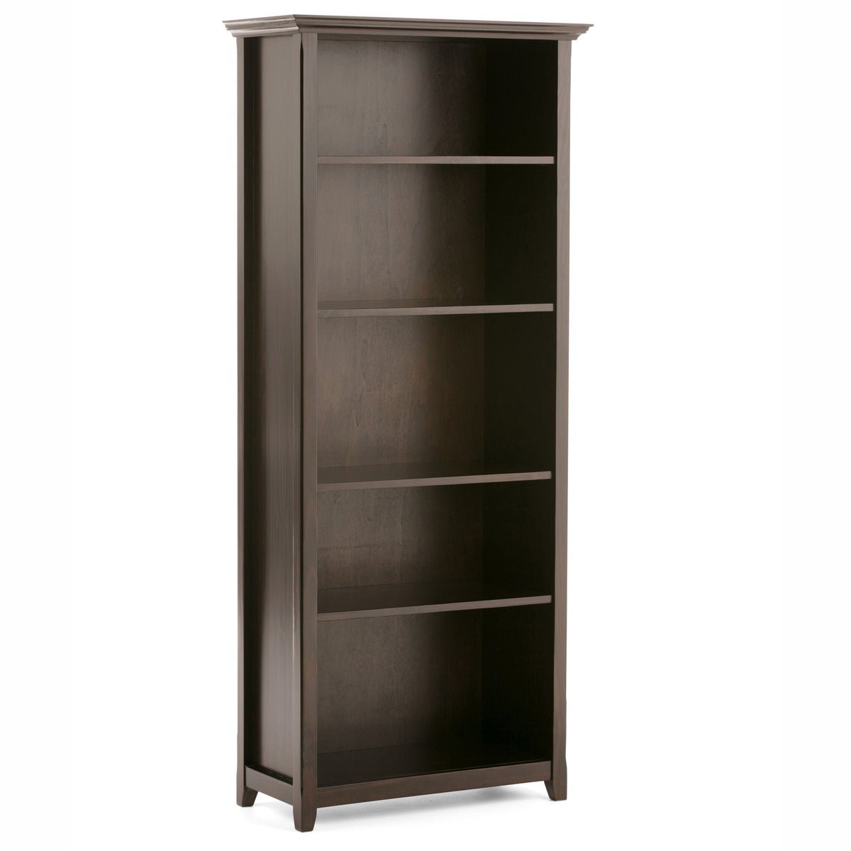 Amherst 5 Shelf Bookcase with Adjustable Shelves