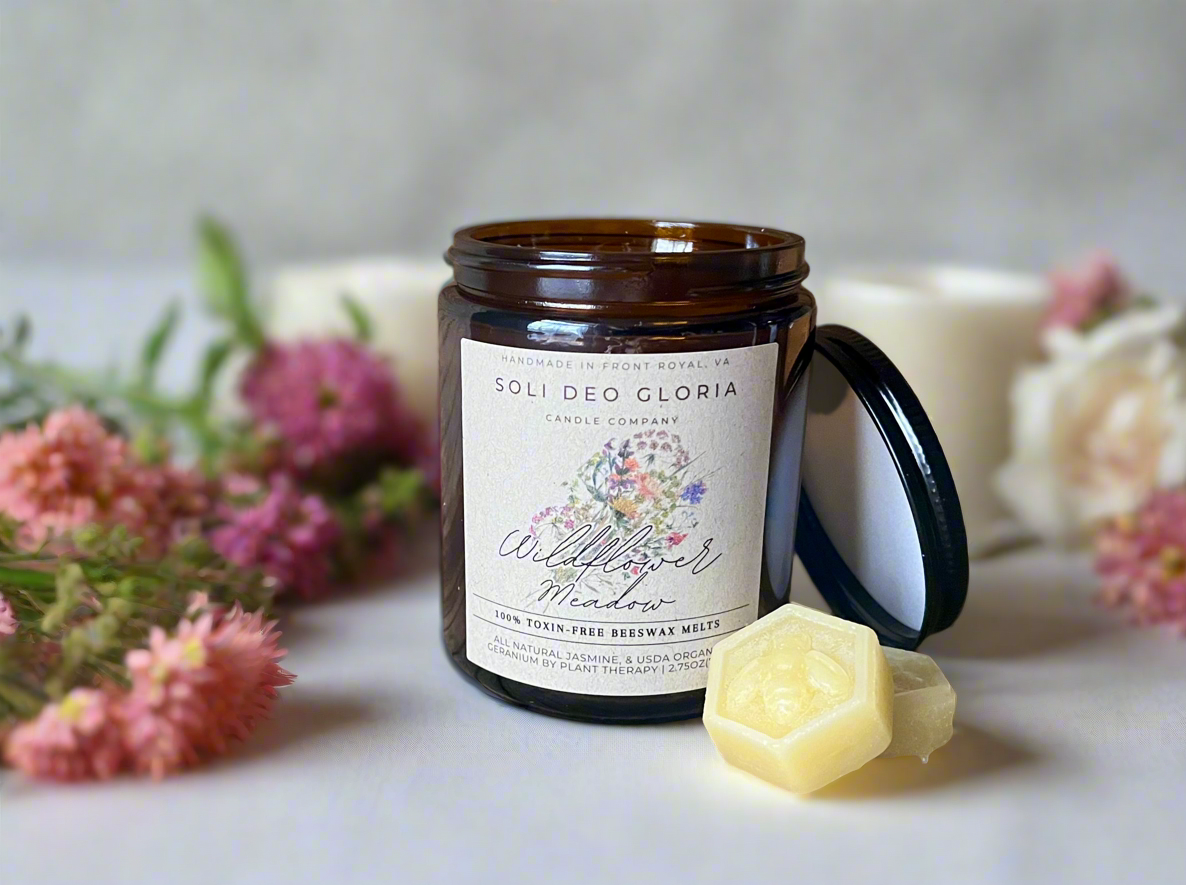 Beeswax Wax Melts with Natural Essential Oils