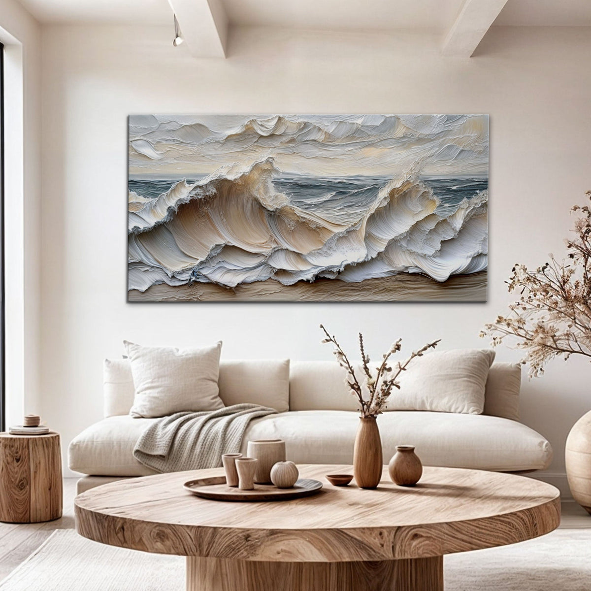 Ocean Waves Decorative Wall Art