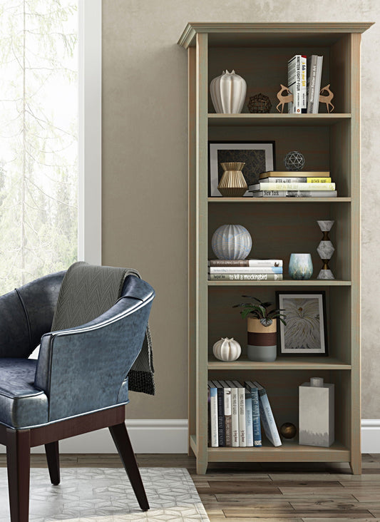 Amherst 5 Shelf Bookcase with Adjustable Shelves
