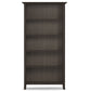 Amherst 5 Shelf Bookcase with Adjustable Shelves