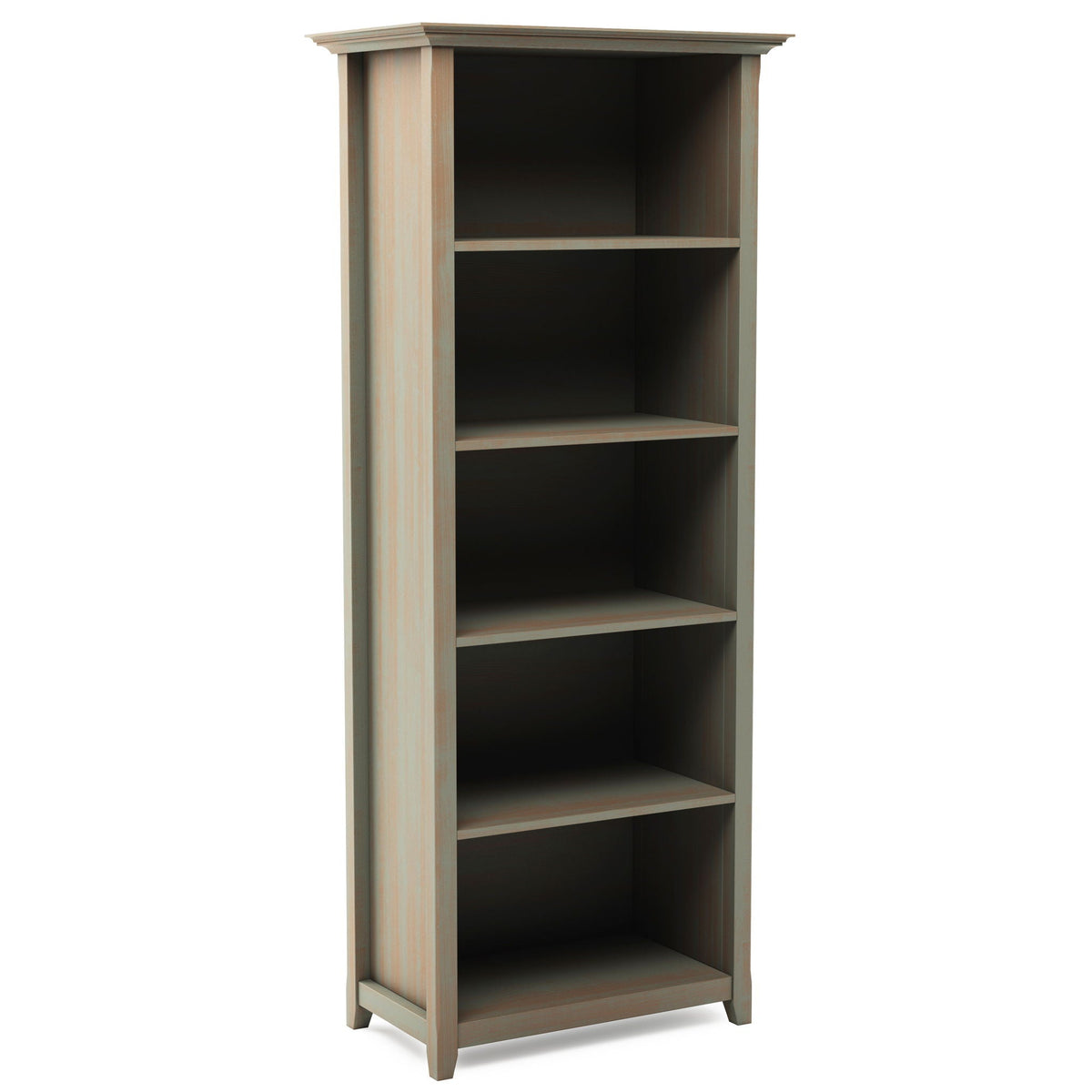 Amherst 5 Shelf Bookcase with Adjustable Shelves