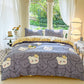 Cartoon Four Piece Single Dormitory Bedding Set