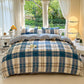 Cartoon Four Piece Single Dormitory Bedding Set