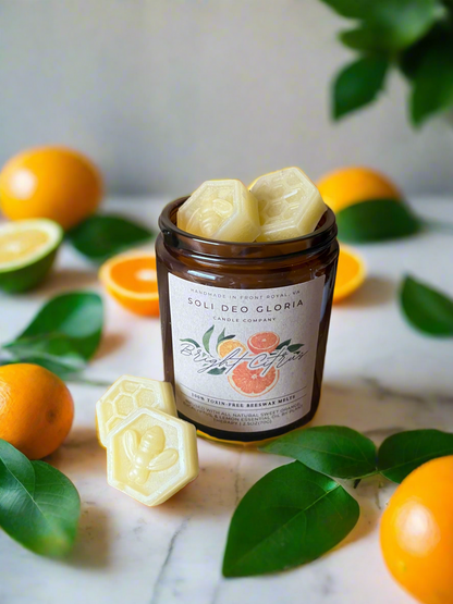 Beeswax Wax Melts with Natural Essential Oils