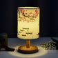 Retro Literary LED Bedside Table Lamp
