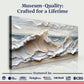 Ocean Waves Decorative Wall Art