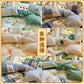 Cartoon Four Piece Single Dormitory Bedding Set