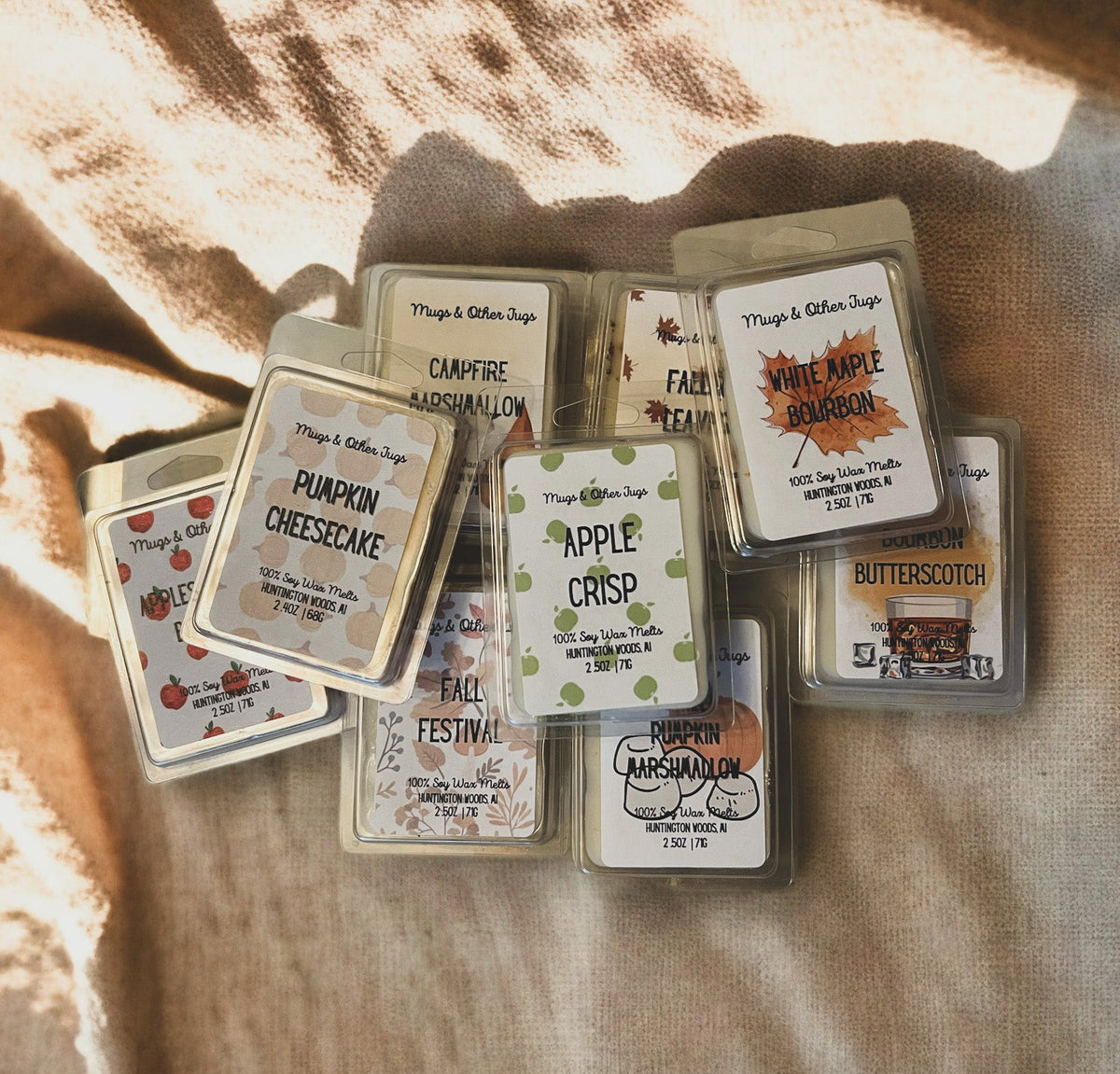 Wax Melts Clamshell Containers