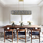 Champagne Gold Oval Crystal Ceiling Chandelier