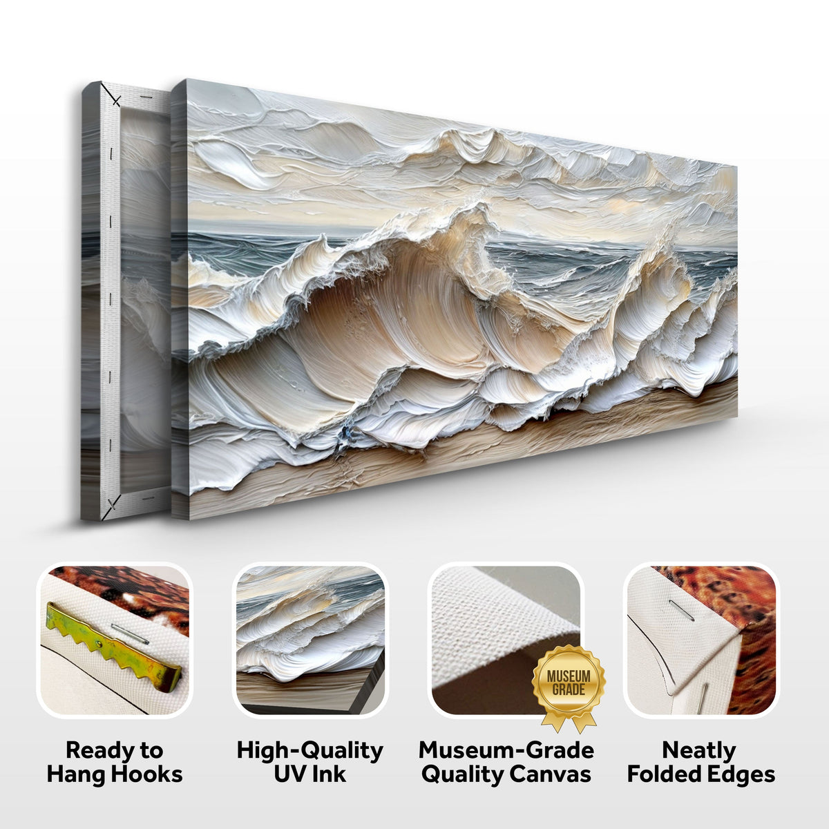 Ocean Waves Decorative Wall Art