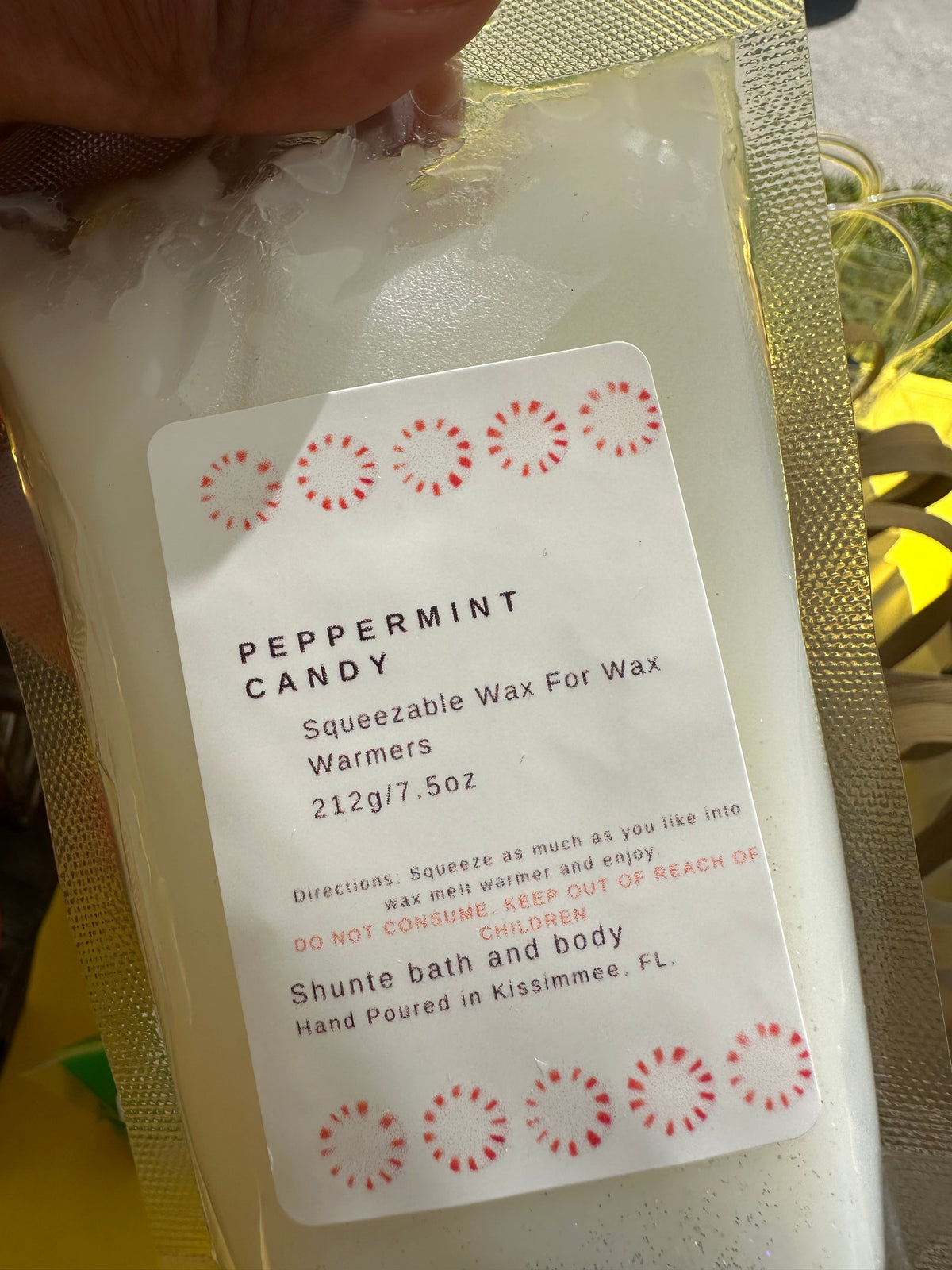 Highly Fragrant Squeezable Wax Melts