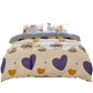 Cartoon Four Piece Single Dormitory Bedding Set
