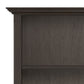 Amherst 5 Shelf Bookcase with Adjustable Shelves