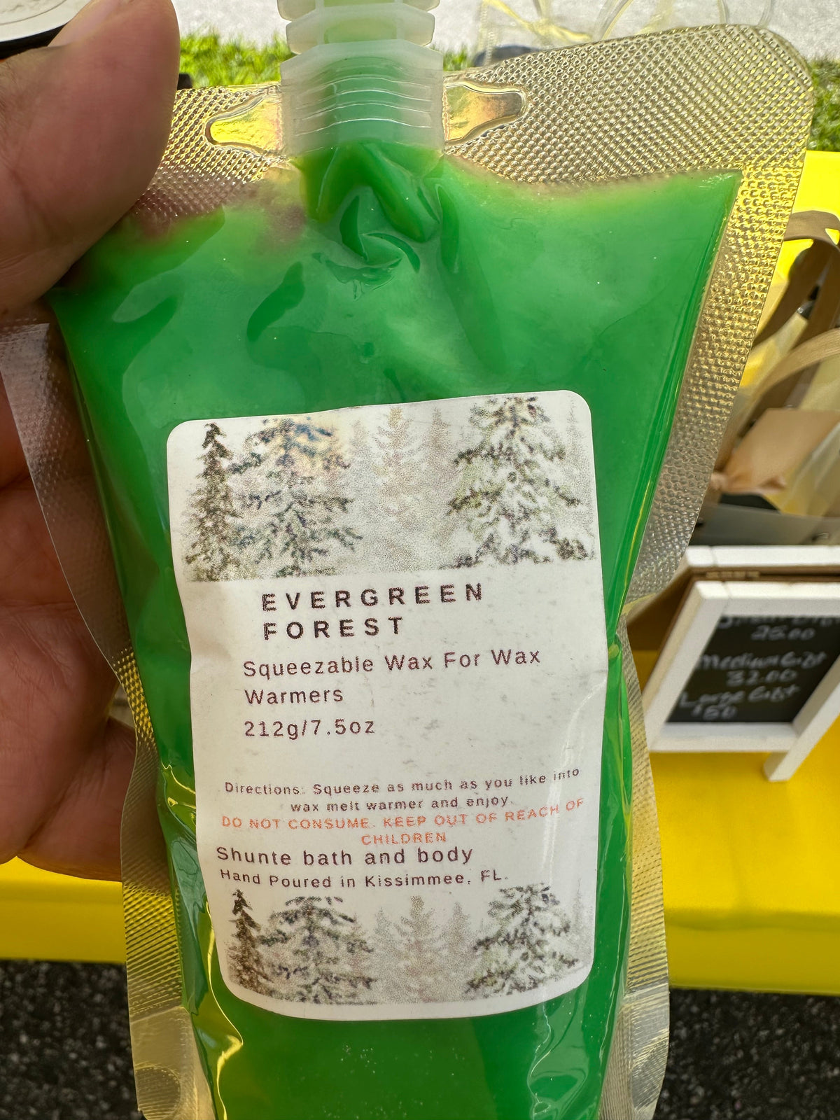 Highly Fragrant Squeezable Wax Melts