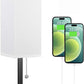 Linen Desk Lamp with Three Color Temperatures and USB Charging