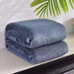 Thick Solid Color Coral Fleece Winter Blanket