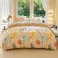 Cartoon Four Piece Single Dormitory Bedding Set