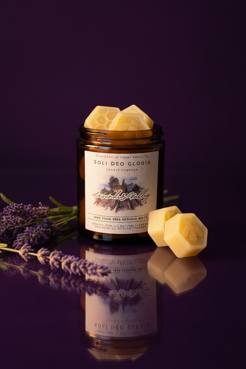 Beeswax Wax Melts with Natural Essential Oils