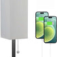 Linen Desk Lamp with Three Color Temperatures and USB Charging