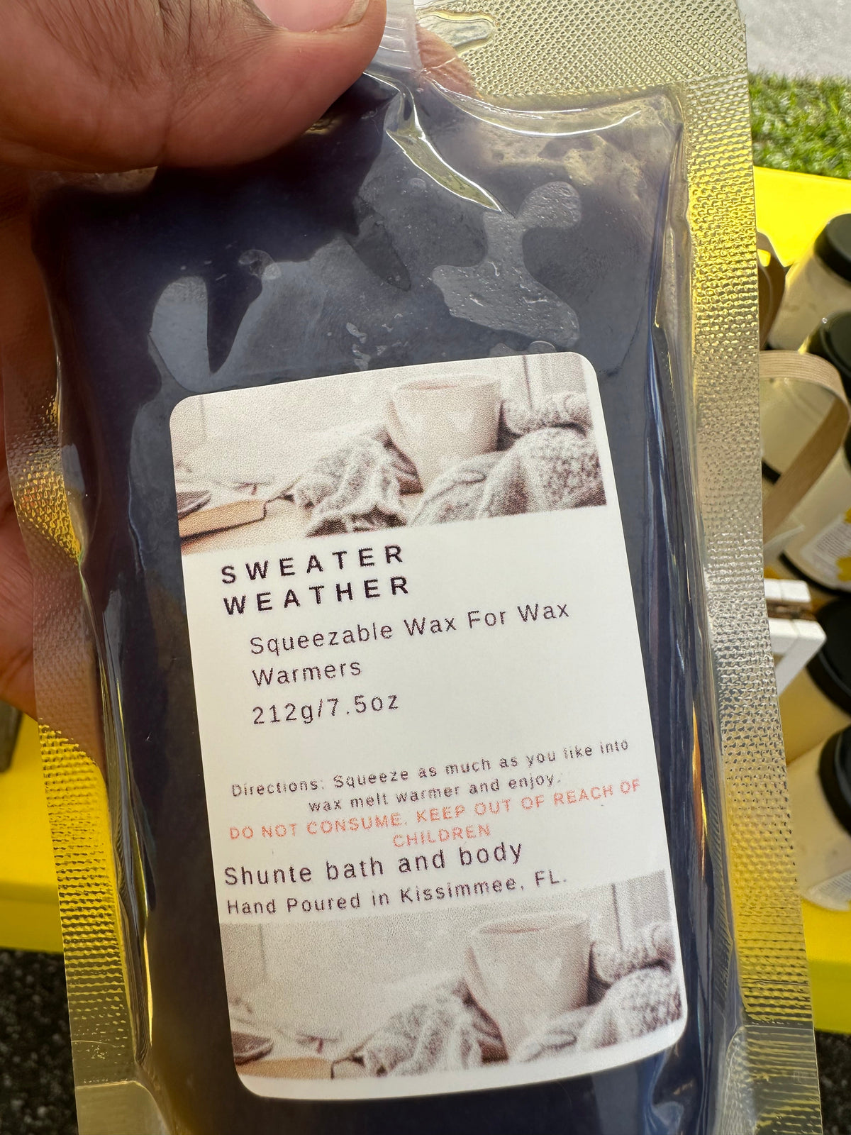 Highly Fragrant Squeezable Wax Melts