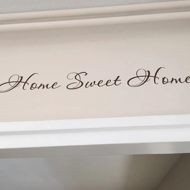 Sweet Home Quote Vinyl Wall Sticker Decal