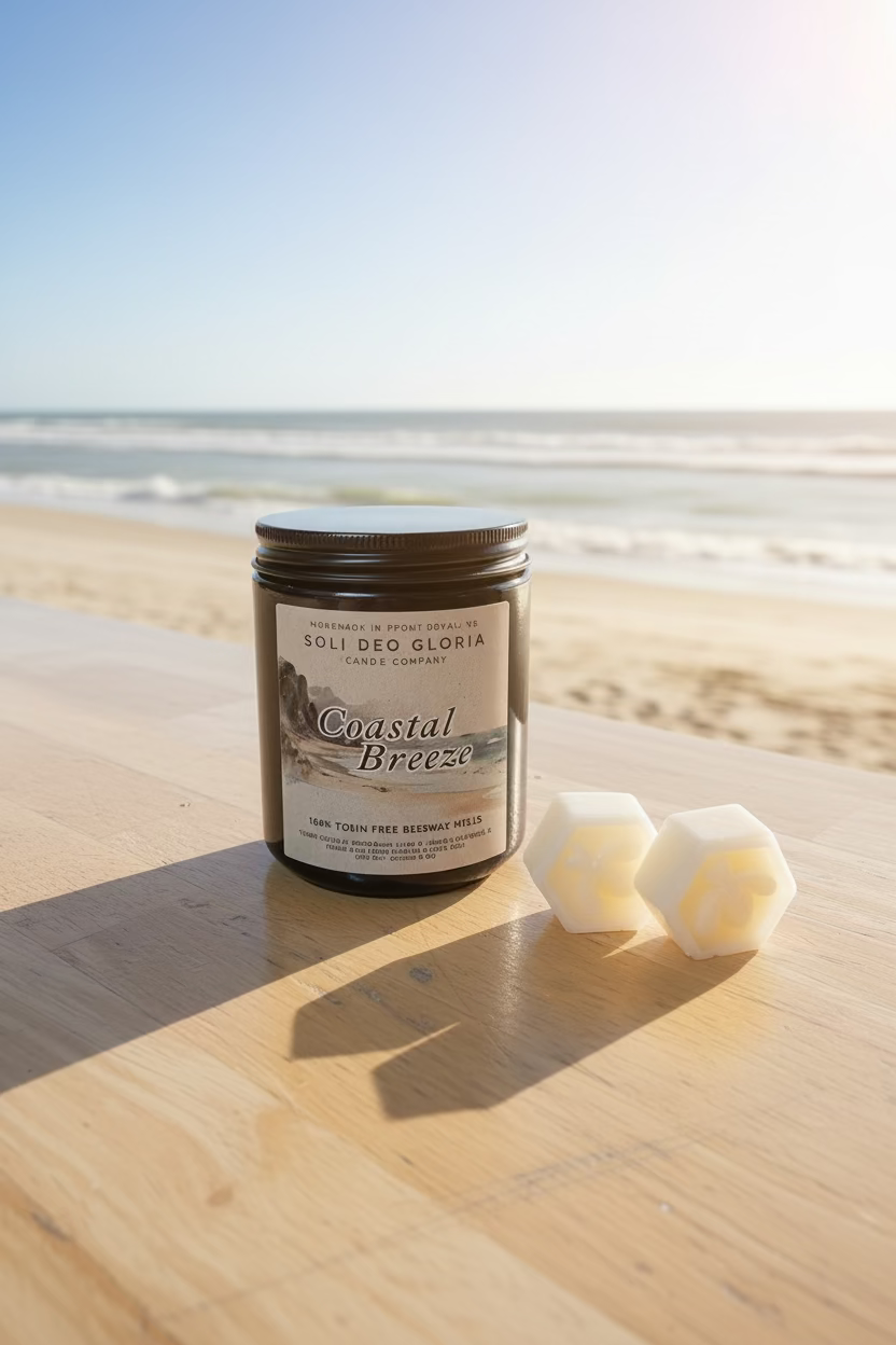 Beeswax Wax Melts with Natural Essential Oils