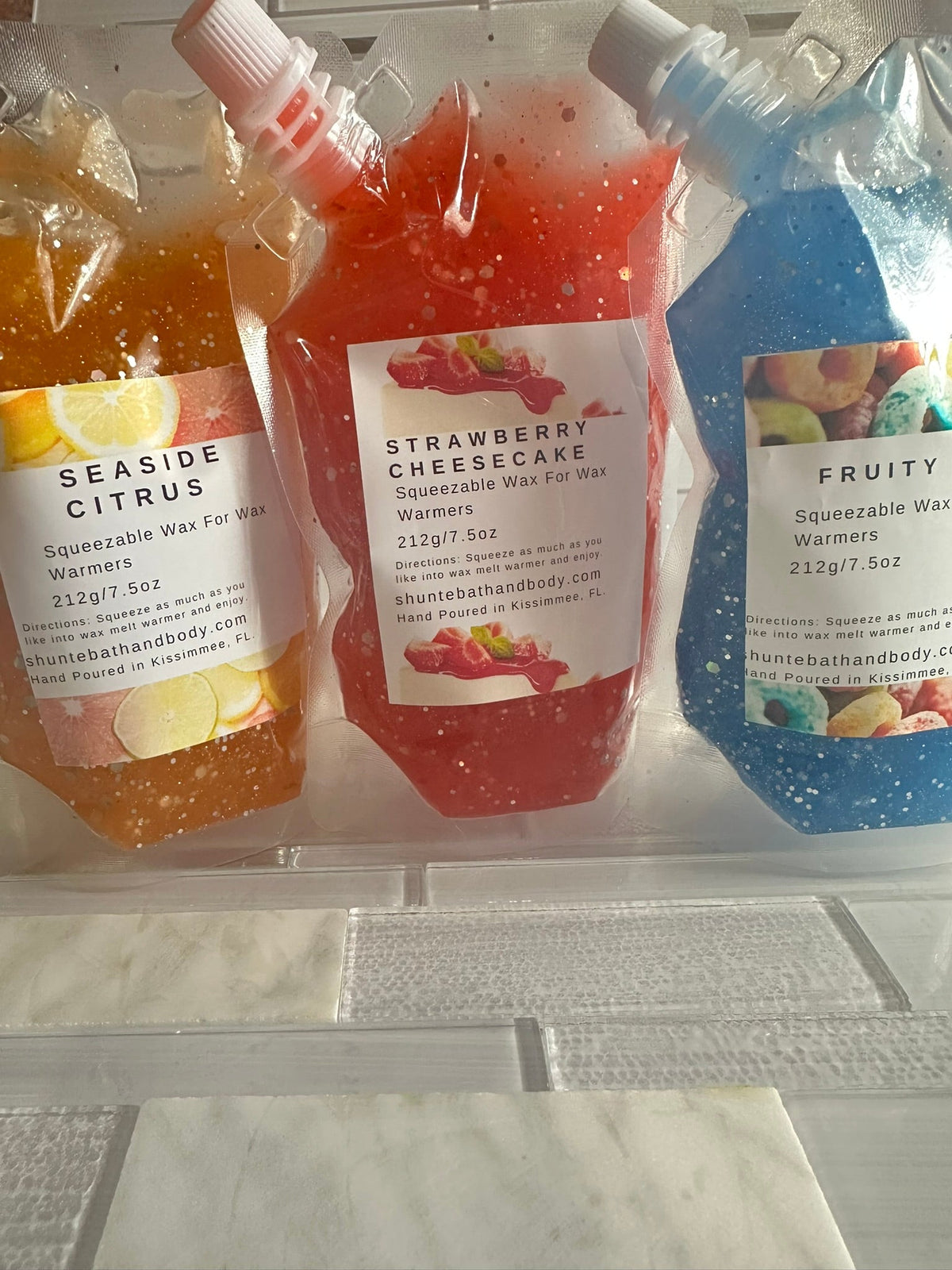 Highly Fragrant Squeezable Wax Melts
