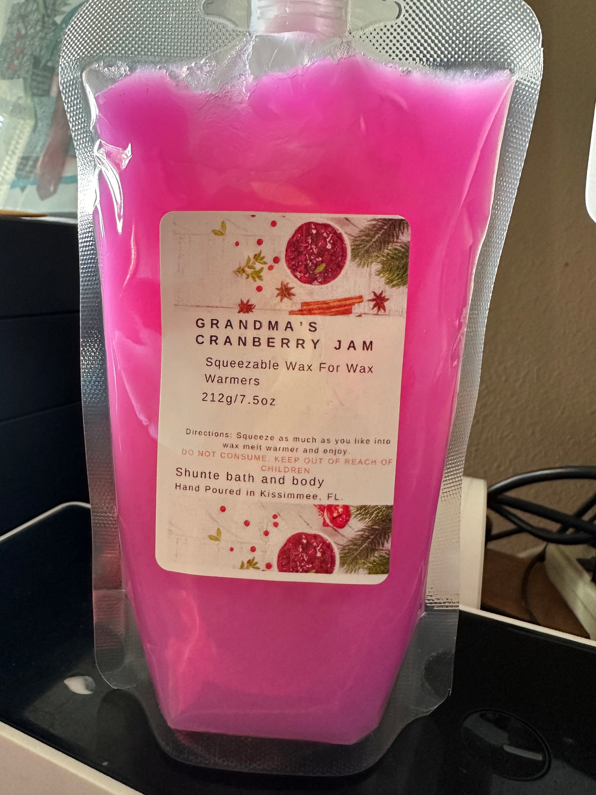 Highly Fragrant Squeezable Wax Melts