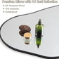 Black Asymmetrical Full Length Wall Mirror