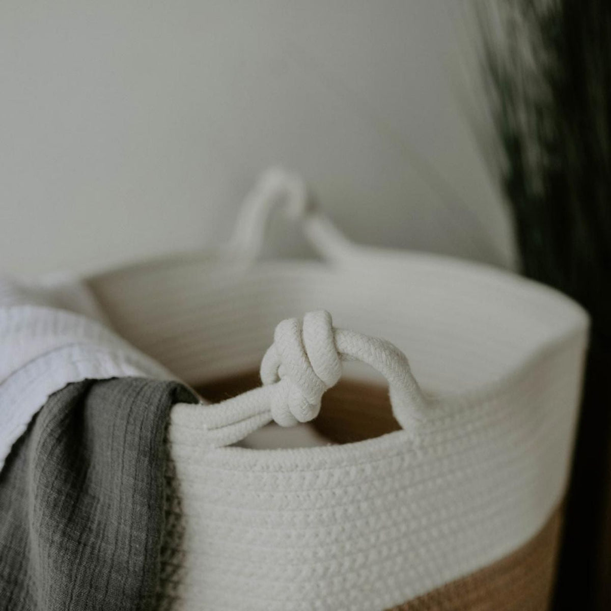 Decorative Rope Storage Basket