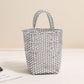 Portable Woven Beach Bag with Large Capacity