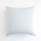 Light Blue Plaid Decorative Pillow Cover