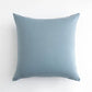 Light Blue Plaid Decorative Pillow Cover