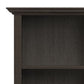 Amherst 5 Shelf Bookcase with Adjustable Shelves