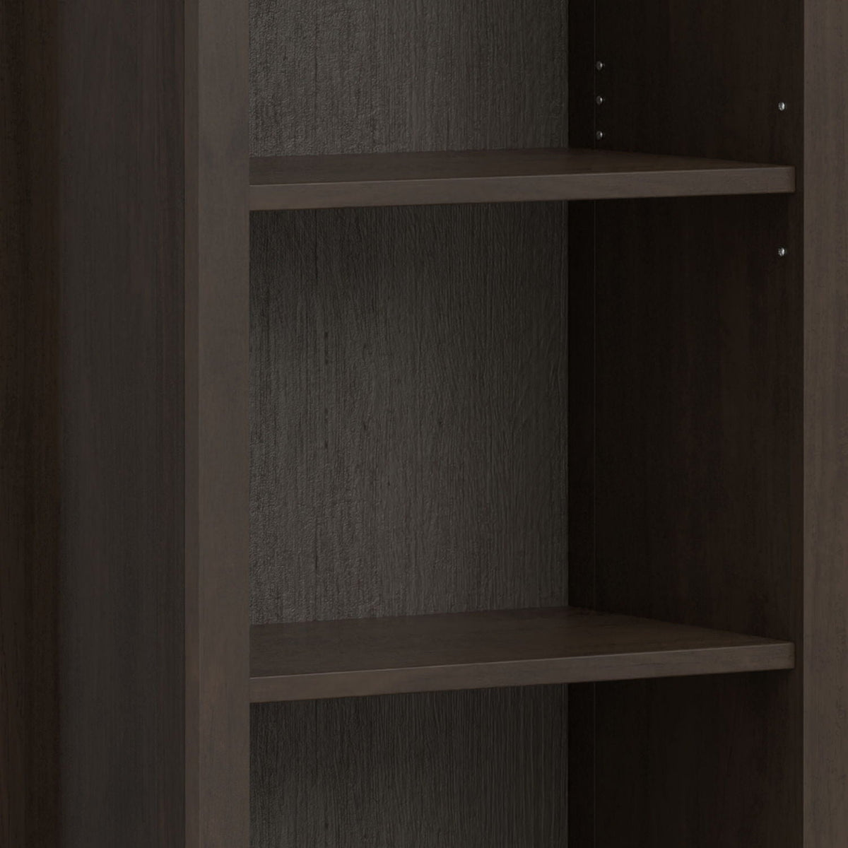 Amherst 5 Shelf Bookcase with Adjustable Shelves