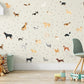 Fabric Dog Wall Decals for Nursery and Kids' Rooms