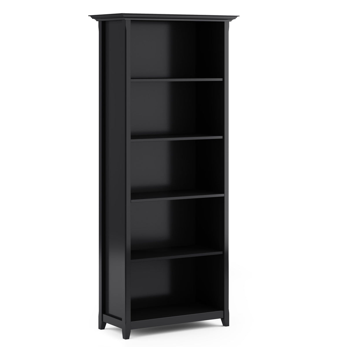 Amherst 5 Shelf Bookcase with Adjustable Shelves