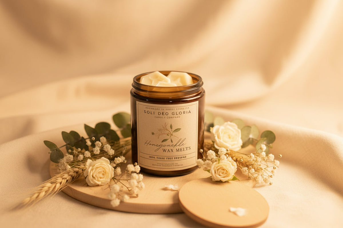 Beeswax Wax Melts with Natural Essential Oils