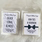 Wax Melts Clamshell Containers